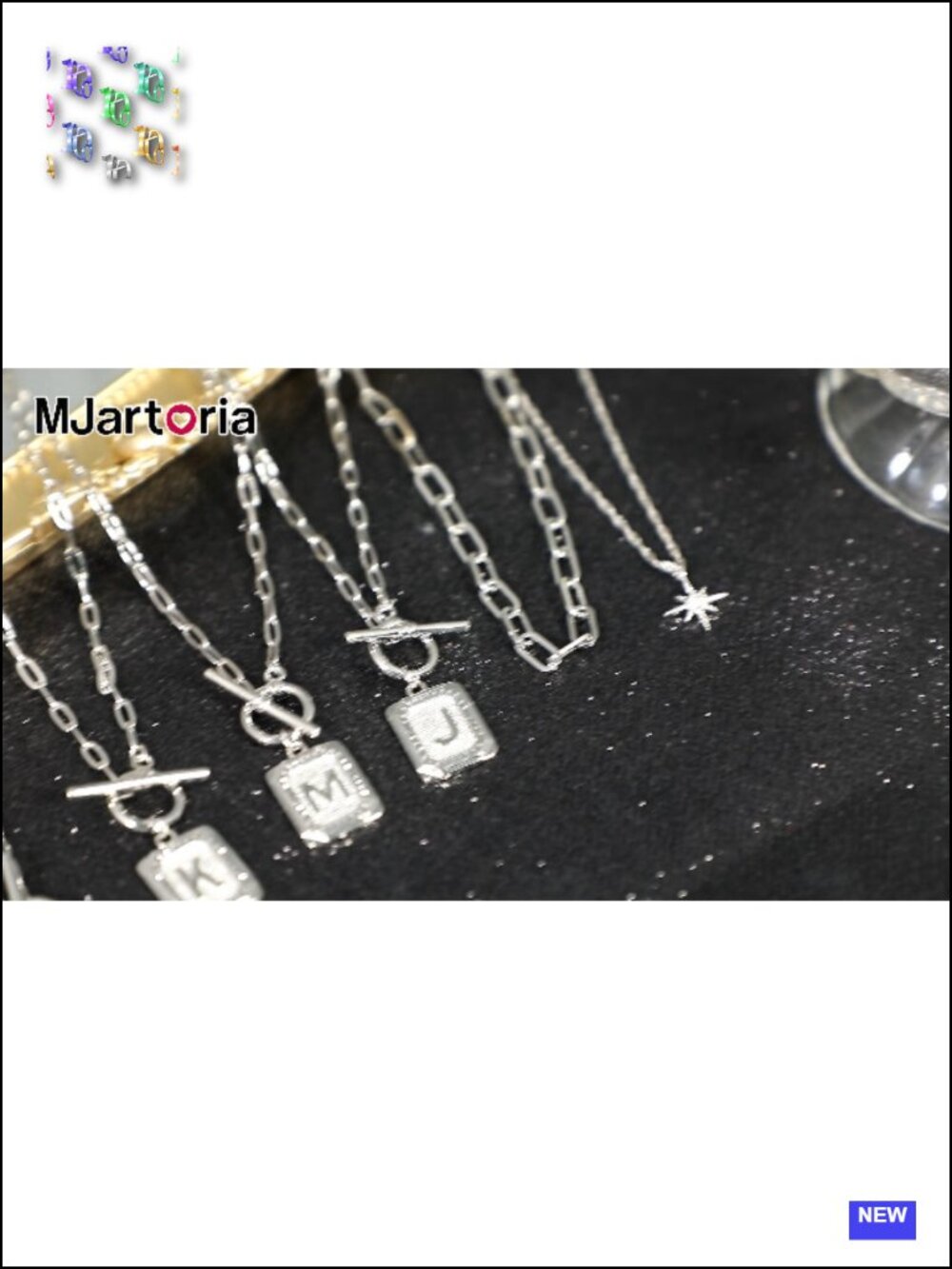 Layered Initial Necklaces 14K Gold Plated Brass Star Choker Square Letter - Picture 6 of 6
